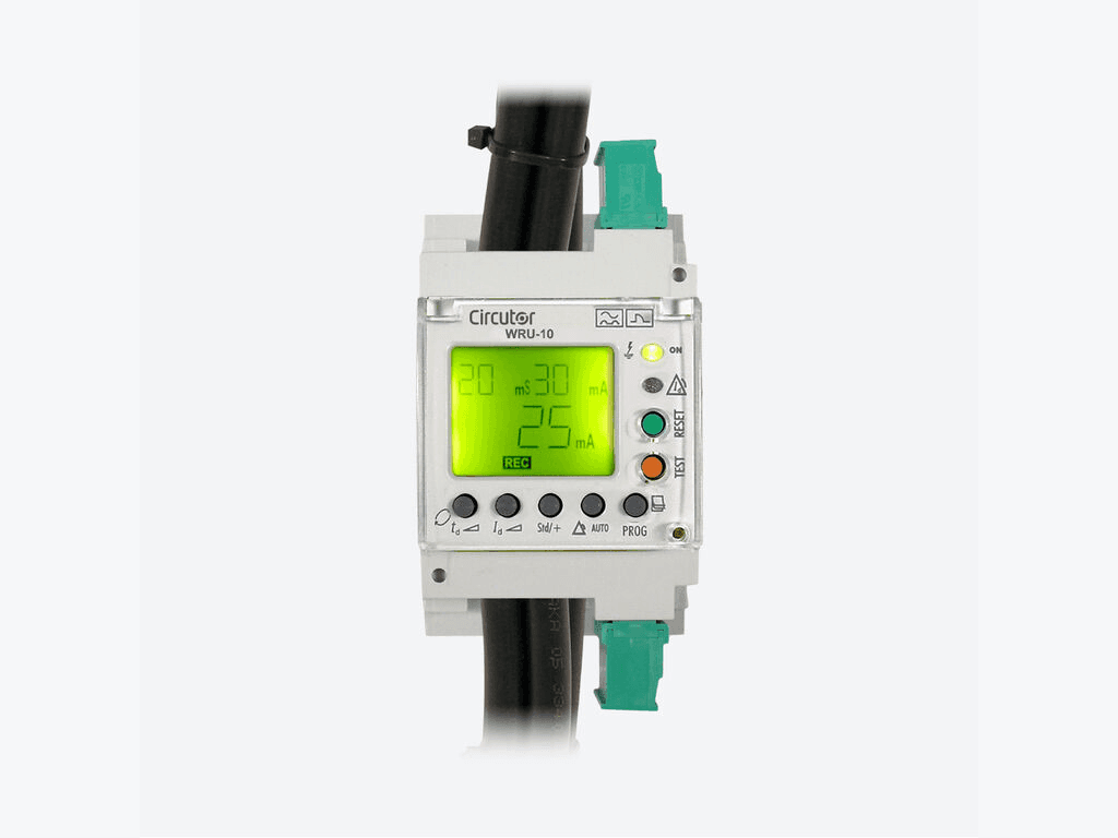 Relé diferencial tipus A ultrainmunitzat Circutor WRU-10 amb referència P14035. de la marca CIRCUTOR