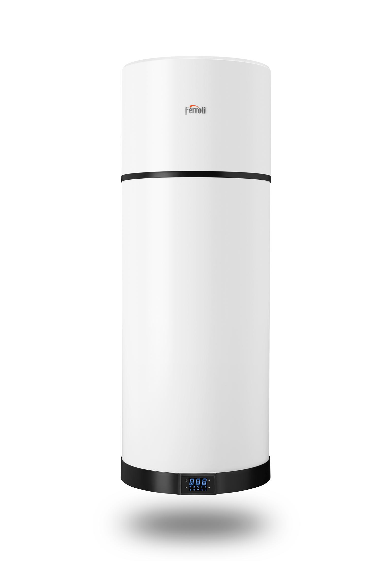 Bomba de calor per a ACS amb wifi Ferroli EGEA TECH LT 90 litres amb referència GAA0P8KA de la marca FERROLI