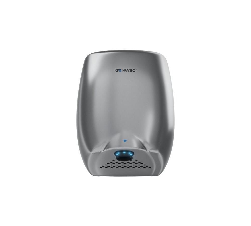 Assecamans amb sensor electrònic E-flow alumini platejat 220-240V amb referència GW01 12 02 04 de la marca GENWEC