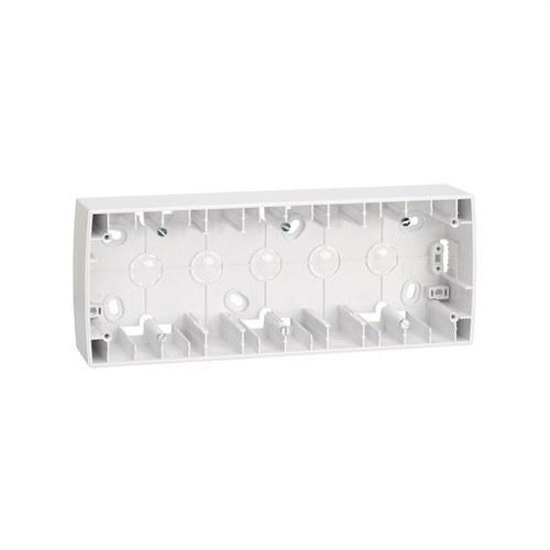 Caja de superficie alta para 3 elementos blanco Simon 82 con referencia 82771-30 de la marca SIMON
