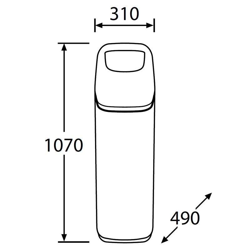 Descalcificador domèstic ATH Sigma K5 de 25 litres amb referència 303355 de la marca ATH