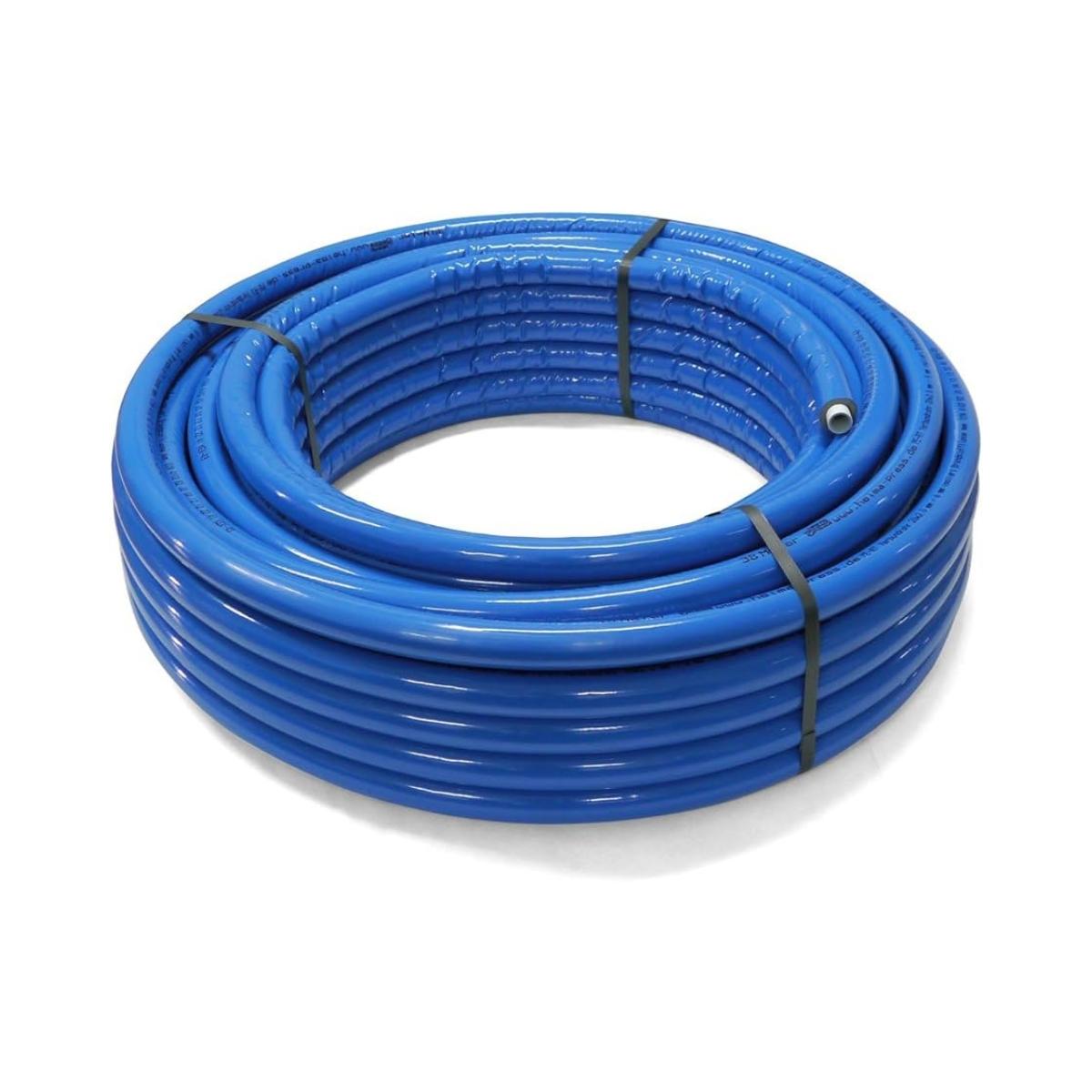 Tubería preaislada multicapa 16x2,00 6 mm azul - Rollo de 50 metros con referencia 109.16050 de la marca MULTICAPAS