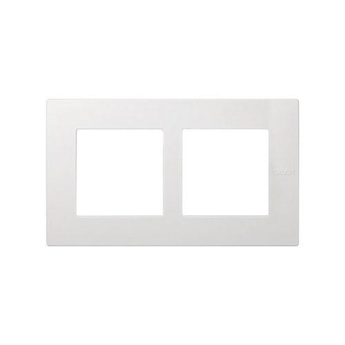 Marco para 2 elementos blanco Simon 27 Scudo con referencia 2705620-030 de la marca SIMON