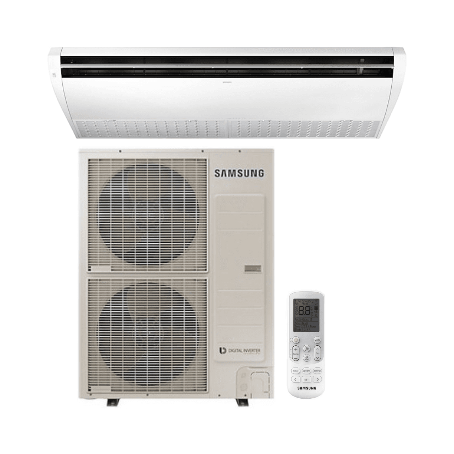 Aire condicionat de sostre Samsung 14 kW 48000 BTU amb referència F-CEILMF140R de la marca SAMSUNG