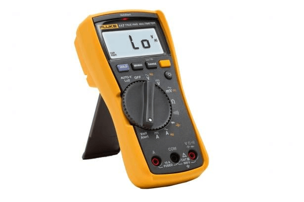 Multímetre digital per a electricistes amb detector de voltatge sense contacte Fluke 117 amb referència 2583647 de la marca FLUKE