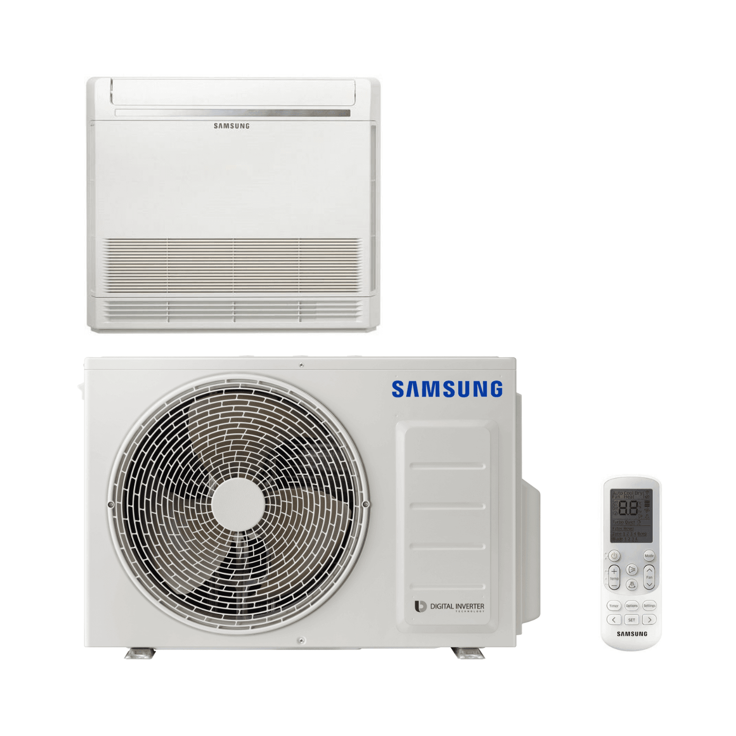 Aire acondicionado de suelo Samsung 5,0 kW 18000 BTU con referencia F-CONSOLE52R de la marca SAMSUNG