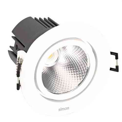 Downlight LED 703.23 Orientable Redondo 4000K SPOT blanco con referencia 70323030-284 de la marca SIMON