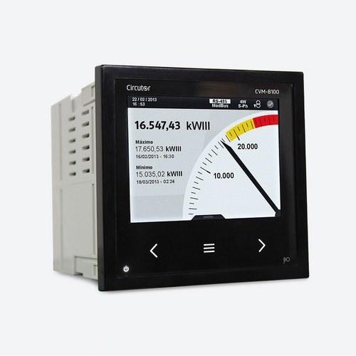 Analitzador de xarxes trifàsic panell a color CVM-B100-ITF-485-ICT2 amb referència M56011. de la marca CIRCUTOR