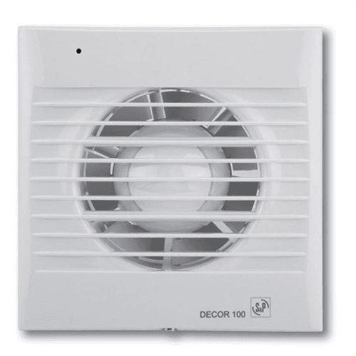 Extractor de bany S&P DECOR-100 C (12V 50) RE amb referència 5210015300 de la marca SOLER & PALAU