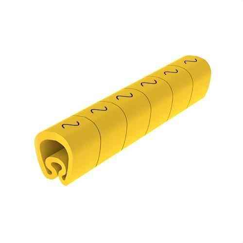 Señalizadores precortados amarillos Ø5 PVC plastificados con referencia 1811-ALTER de la marca UNEX