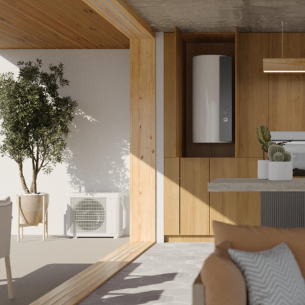 Bomba de calor para ACS Thermor Aéromax Split de 150 litros con referencia 602118 de la marca THERMOR