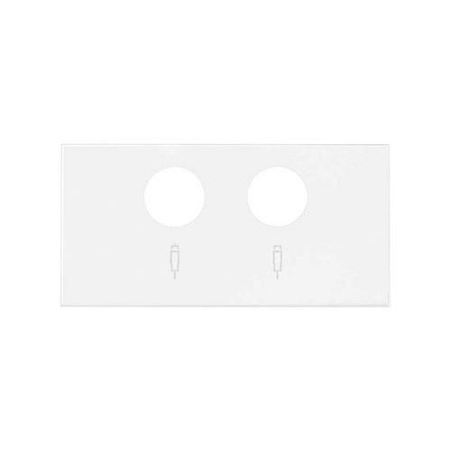 Tapa para tomas inductivas de R-TV+SAT blanco mate Simon 100 con referencia 10000053-230 de la marca SIMON