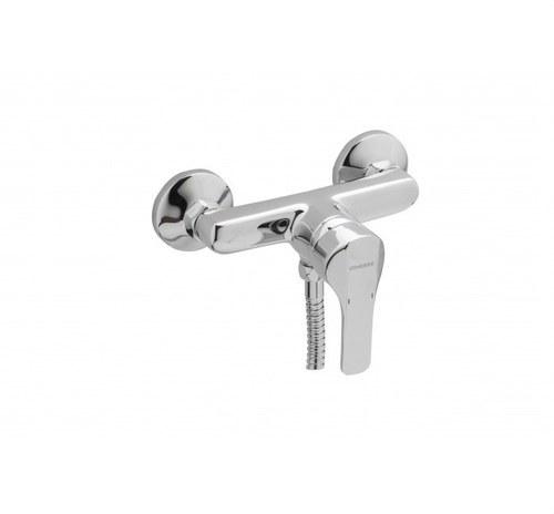 Aixeta de dutxa monocomandament amb kit Genebre K8 crom amb referència 60110 28 45 66 de la marca GENEBRE