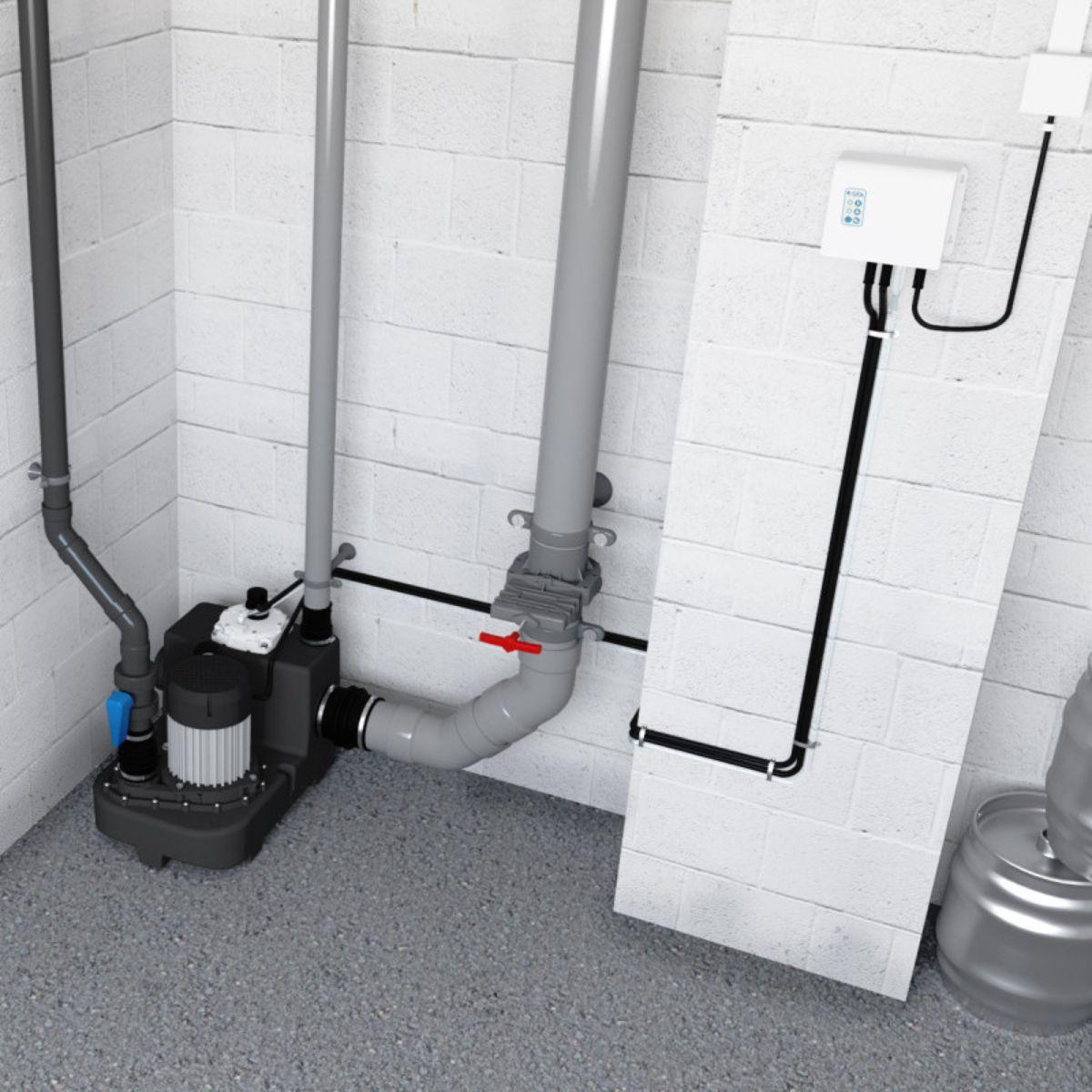 Estación de bombeo SFA Sanicubic 1 GR HP S con referencia CUBIC1HP de la marca SFA SANITRIT