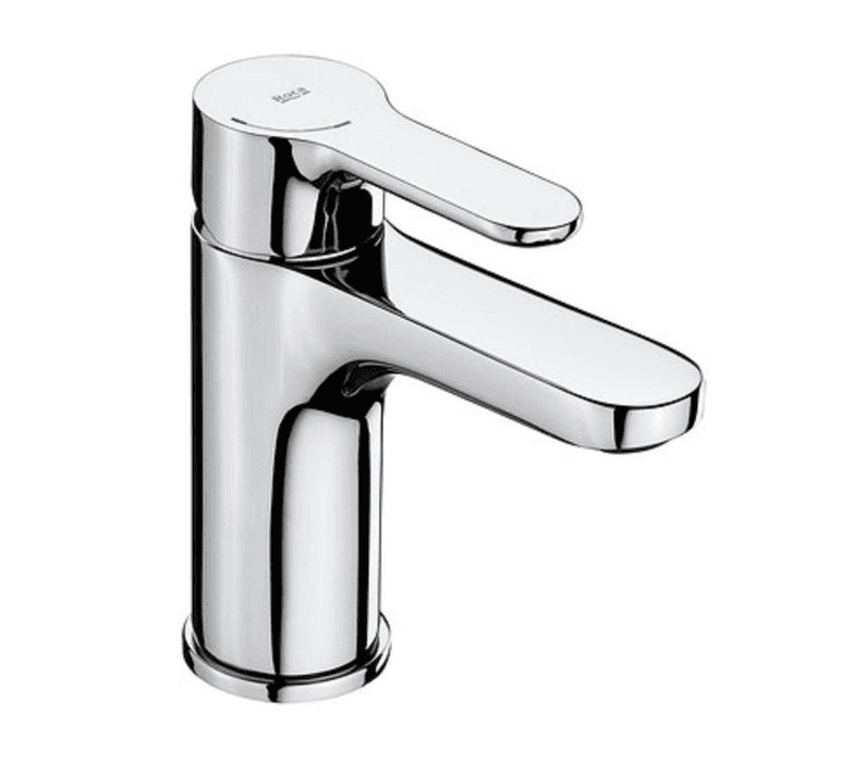 Grifo de lavabo con cuerpo liso Cold Start Roca L20 con referencia A5A3K09C00 de la marca ROCA