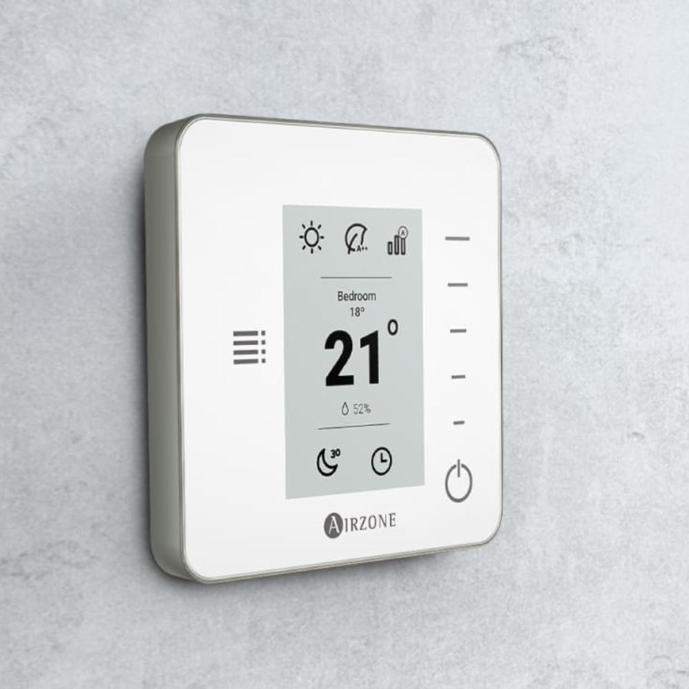 Termostato radio monocromo Airzone THINK blanco con referencia AZCE6THINKRB de la marca AIRZONE