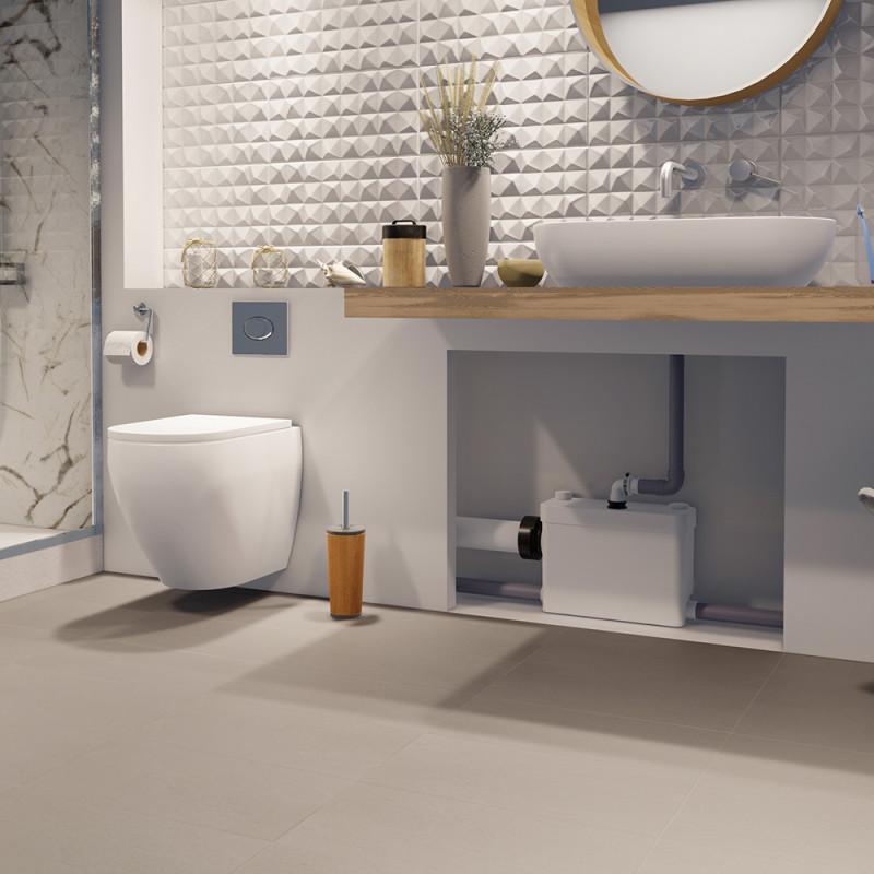 Triturador sanitari SFA SANIPACK per a inodors i banys suspesos amb referència 0101422 de la marca SFA SANITRIT