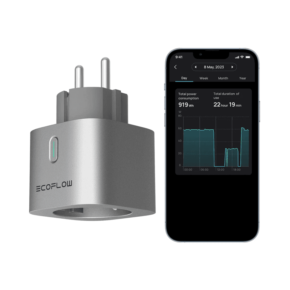 Enchufe inteligente con medición de consumo EcoFlow Smart Plug