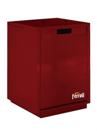 Termoestufa de pellets Ferroli ALDA T 18 de 19kW con referencia 1B3420177 de la marca FERROLI