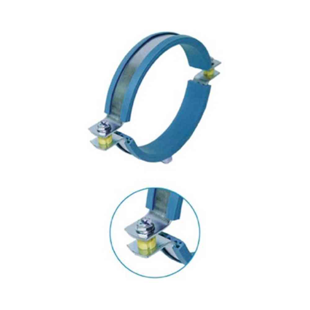 Abrazadera isofónica con goma azul para tubos de diámetro 25mm con referencia AB115028AZ de la marca ITALSAN