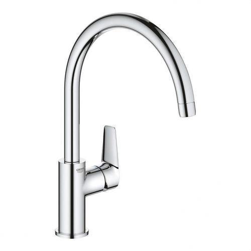 Aixeta de cuina monocomandament Grohe BauEdge crom amb referència 31367001 de la marca GROHE
