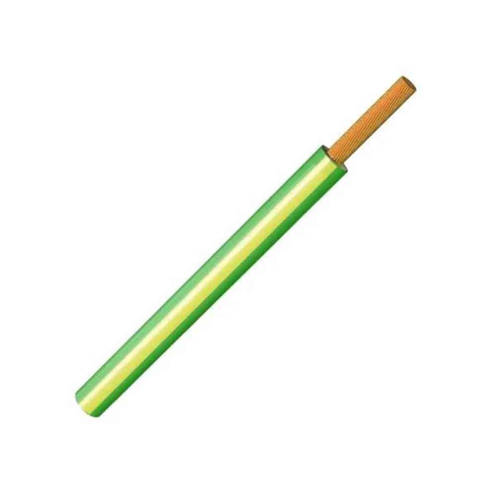 Cablecillo H07Z1-K CPR 10 amarillo-verde - Rollo de 100 metros con referencia 335620010463 de la marca RECAEL