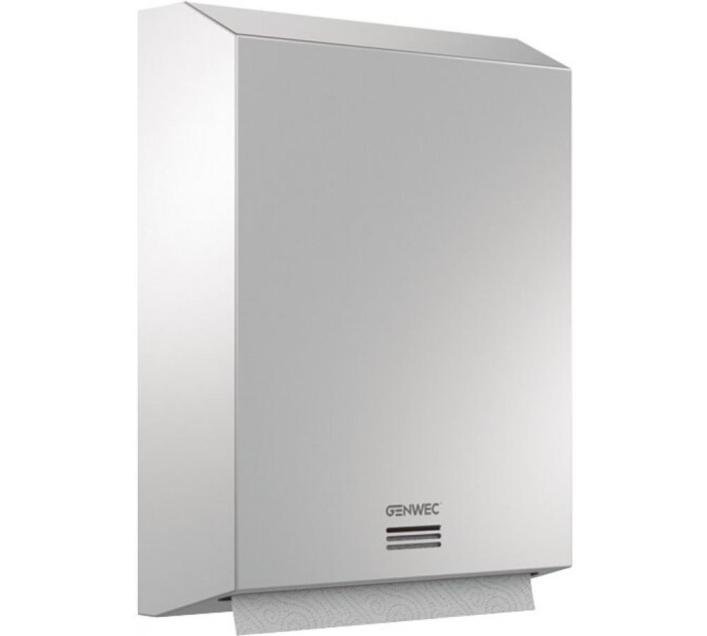Dispensador de papel toalla grande inox 304 satinado con referencia GW03 05 04 01 de la marca GENWEC