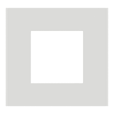 Marco de 1 elemento New Unica Deco blanco con referencia NU600218 de la marca SCHNEIDER ELECTRIC