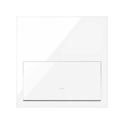 Kit front horizontal para 1 elemento con 1 tecla blanco brillante Simon 100 con referencia 10020101-130 de la marca SIMON