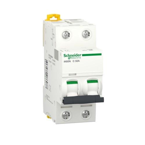 Magnetotérmico IK60N 2P 50A Curva C con referencia A9K24250 de la marca SCHNEIDER ELECTRIC