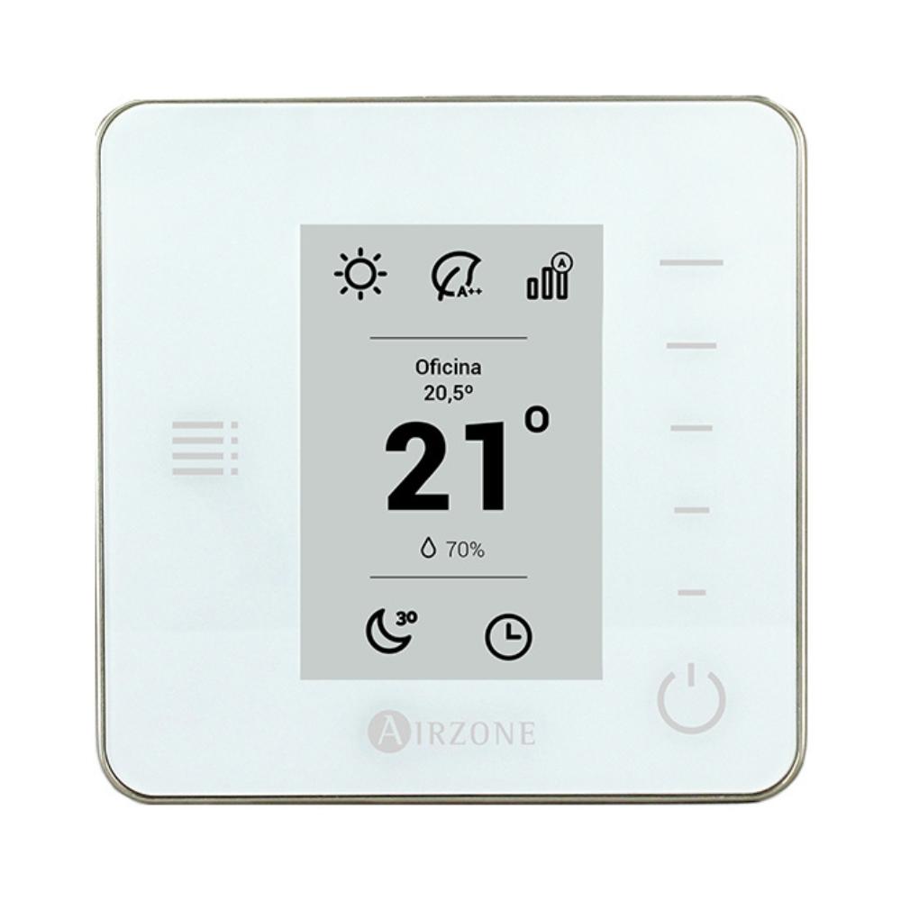 Termostato radio monocromo Airzone THINK blanco con referencia AZCE6THINKRB de la marca AIRZONE