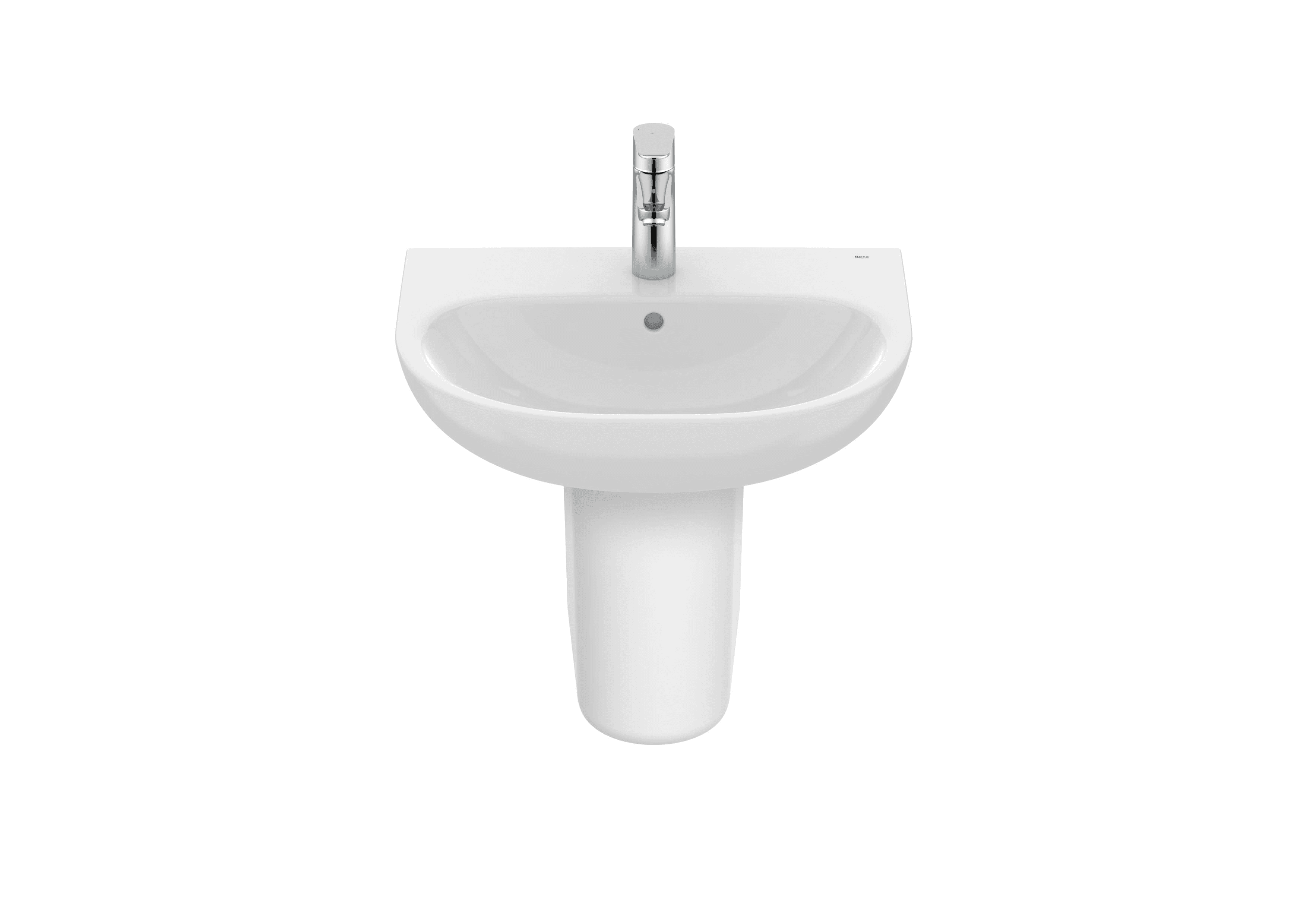 Lavabo mural de porcellana amb fixacions Roca Victoria 520x425mm amb referència A325V03000 de la marca ROCA