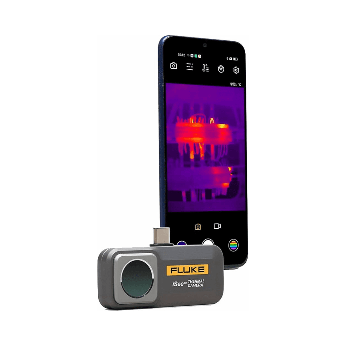 Càmera termogràfica mòbil Fluke iSee™ TC01A amb referència 6016119 de la marca FLUKE
