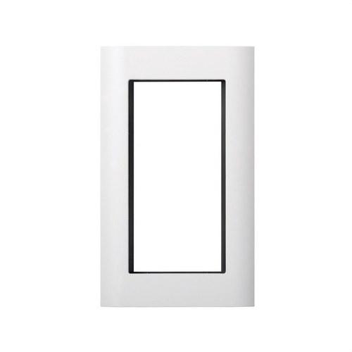 Bastidor y marco embellecedor para columnas y minicolumnas blanco Simon 500 Cima con referencia 52550900-030 de la marca SIMON