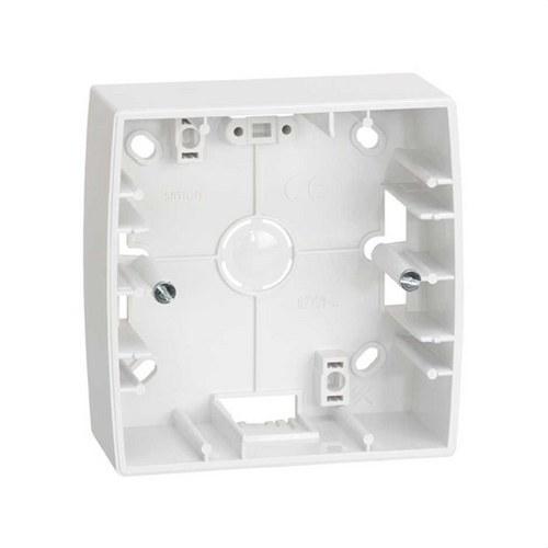 Caja de superficie baja para 1 elemento blanco Simon 82 con referencia 82750-30 de la marca SIMON