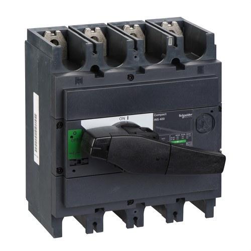 Interruptor seccionador Interpact INS400 4 P 400 A con referencia 31111 de la marca SCHNEIDER ELECTRIC