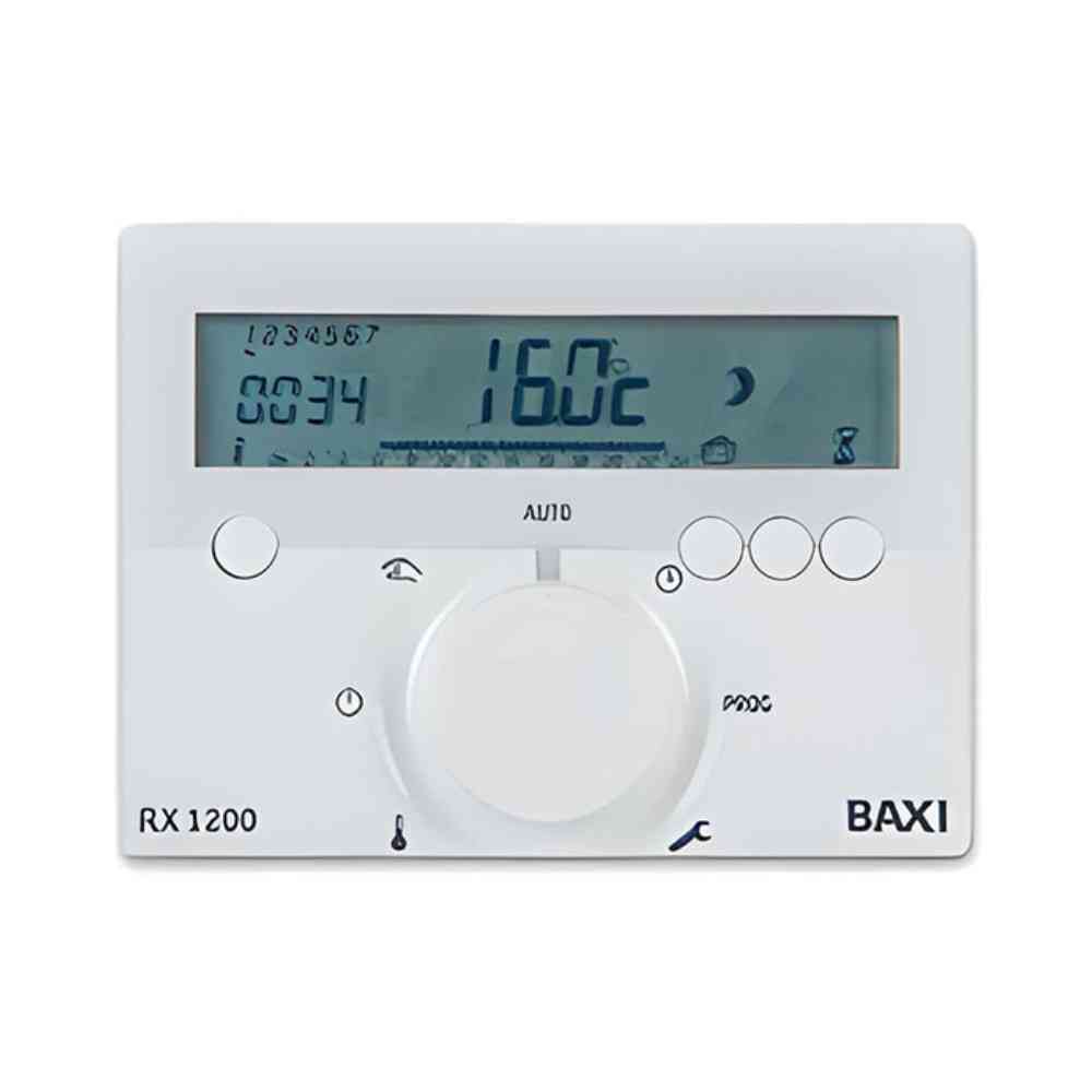 Termostato ambiente programable inalámbrico RX 1200 con referencia 7216911 de la marca BAXI 
