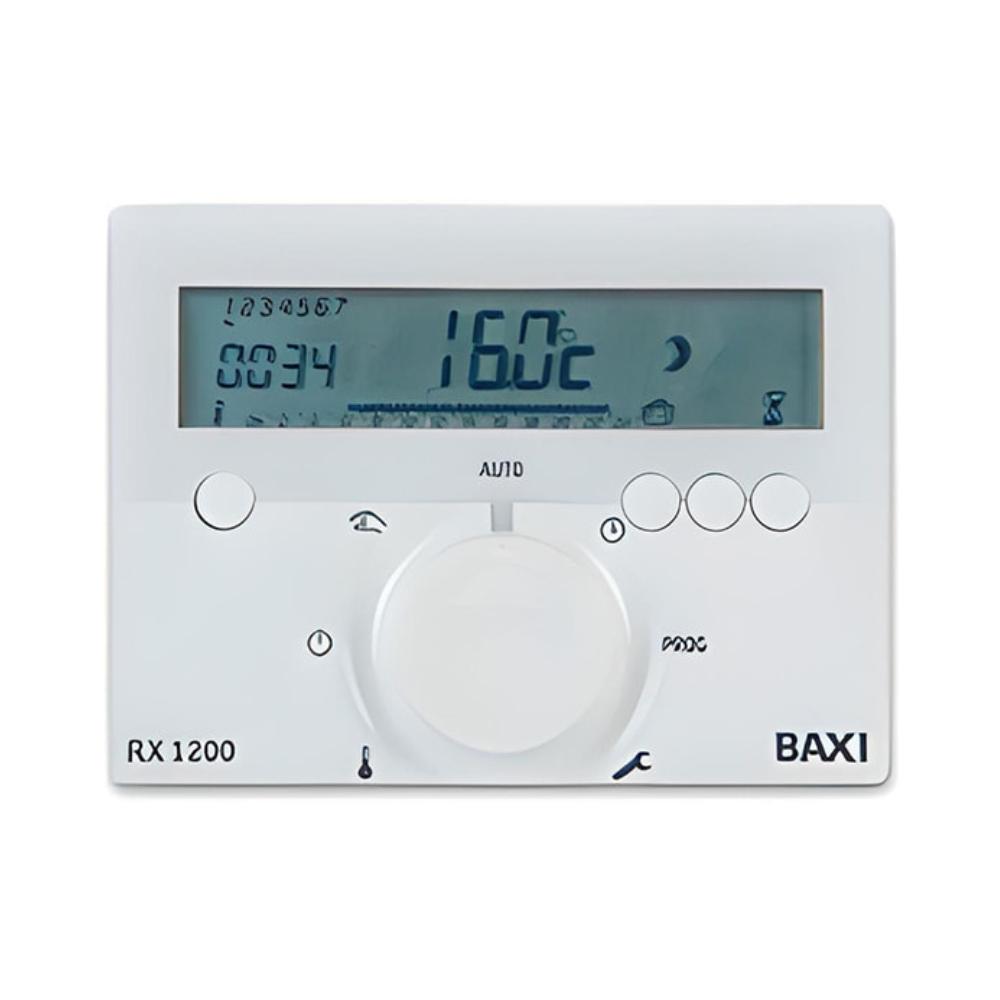 Termostato ambiente programable inalámbrico RX 1200 con referencia 7216911 de la marca BAXI 