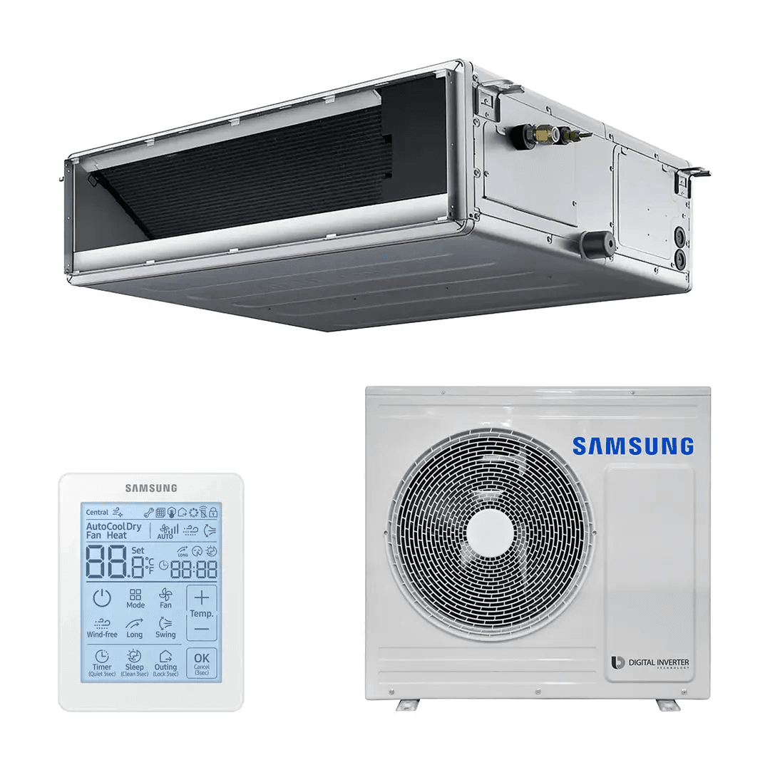 Aire acondicionado conducto Samsung Deluxe 6,8 kW 23000 BTU con referencia F-AC071RXN de la marca SAMSUNG