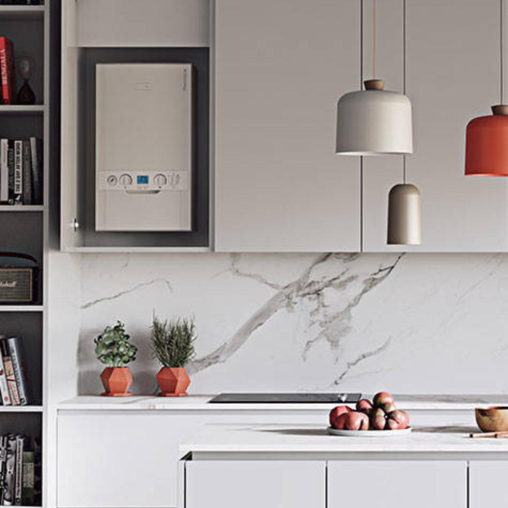 Caldera de condensación Thermor LOGIC MICRO 24 con referencia 750044 de la marca ATLANTIC