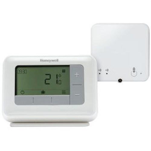 Cronotermostato inalámbrico Honeywell T4R con soporte de sobre mesa con referencia Y4H910RF4005 de la marca RESIDEO