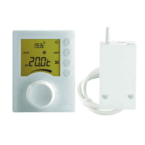 Termòstat radio per a caldera o bomba de calor Delta Dore Tybox 33 amb referència 6053002 de la marca DELTA DORE