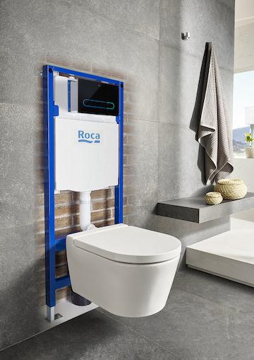 Bastidor con cisterna duplo para inodoro suspendido Roca WC One con referencia A890070020 de la marca ROCA