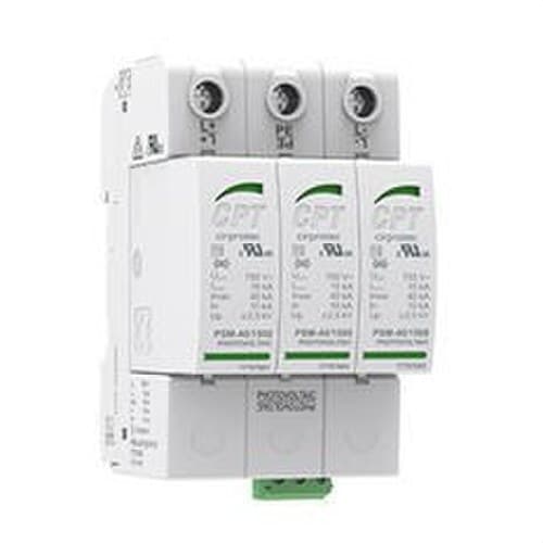 Protector de sobretensiones transitorias PSM3-40/600 PV 3 módulos desenchufable con referencia 77707850 de la marca CIRPROTEC