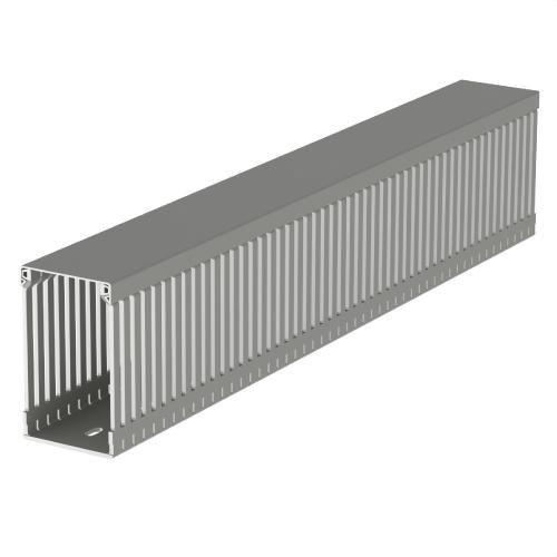 Canaleta gris U23X 100x60mm - Canal de 2 metros con referencia 100.60.77 de la marca UNEX