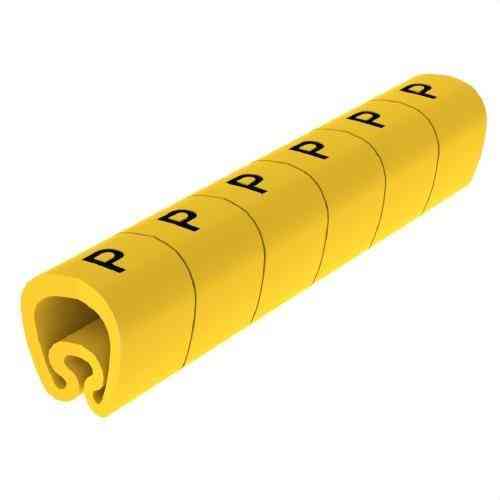 Señalizadores precortados amarillos Ø8 PVC plastificados con referencia 1812-P de la marca UNEX