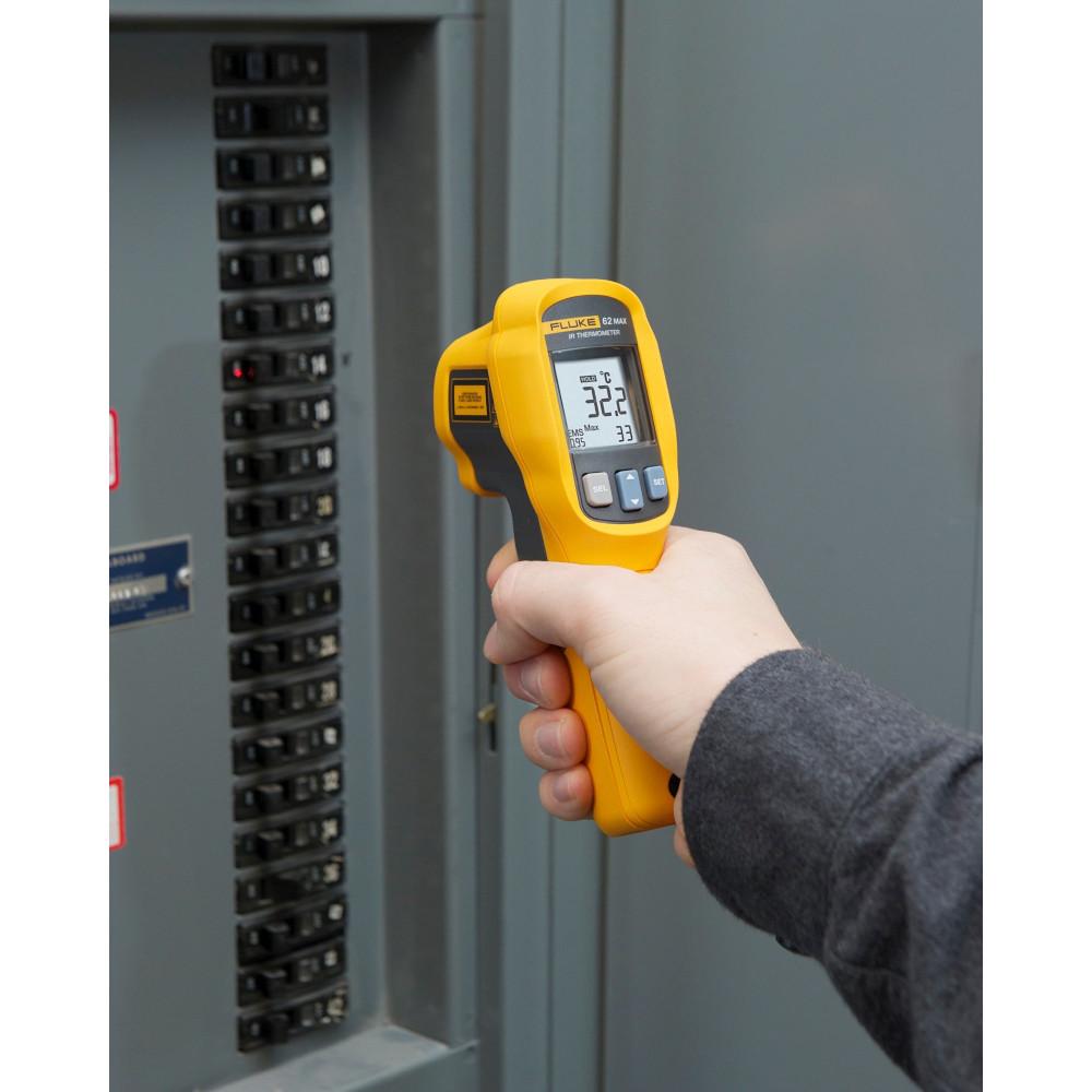 Termómetro láser de IR Fluke 62 MAX+ con referencia 4130488 de la marca FLUKE