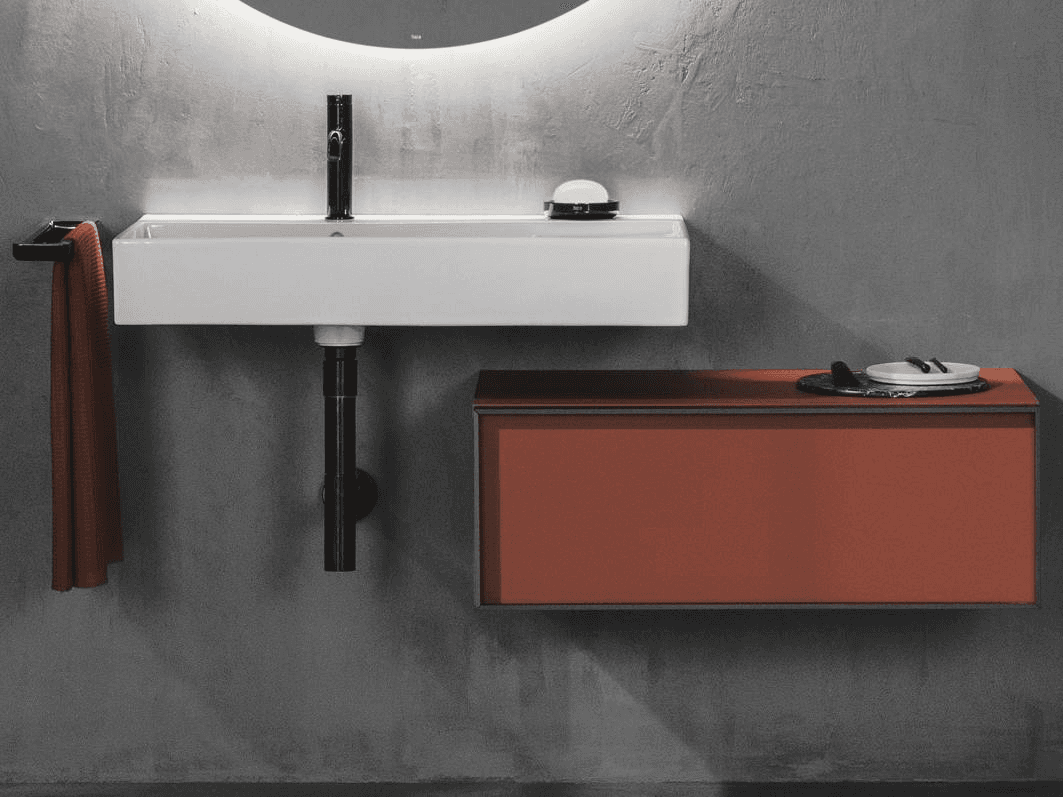 Lavabo mural asimètric de Fineceramic® Roca Inspira 800x490mm amb referència A32752B000 de la marca ROCA