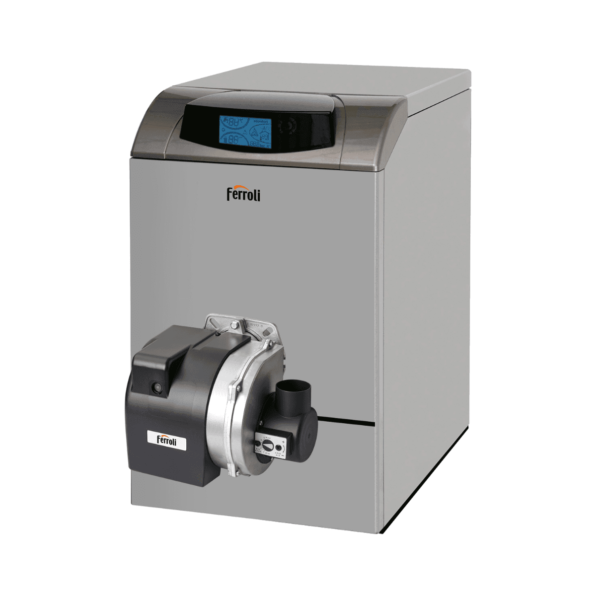 Grupo térmico a gasoil de hierro fundido Ferroli ATLAS D LN 50 de 5 elementos con referencia 382100502 de la marca FERROLI