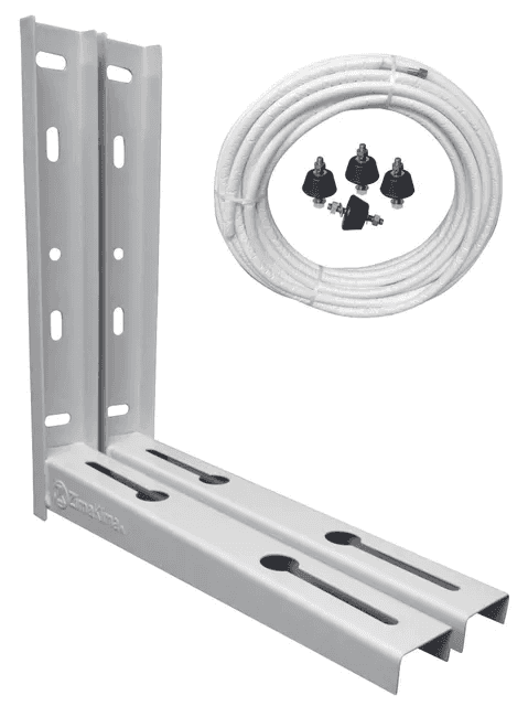 Kit instalación aire acondicionado de 3 metros 1/4-3/8" con referencia 2400-0102 de la marca ZIMAKLIMA